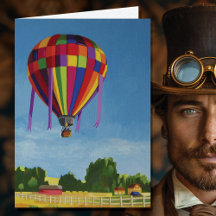 Colorful Hot Air-ballon