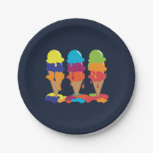 Colorful Ice Cream Birthday Party