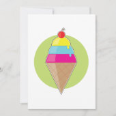 Colorful Ice Cream Kaart (Voorkant)