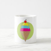 Colorful Ice Cream Koffiemok (Center)