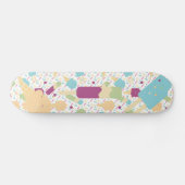 Colorful Ice Cream Sprinkles Patroonnaam Skateboard (Horizontaal)
