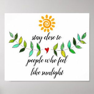 Colorful Inspirerend Friendship Poster