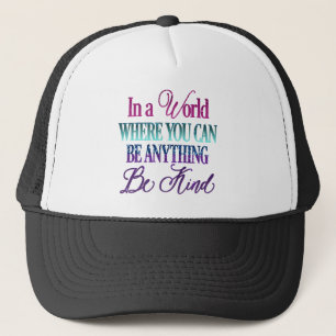Colorful Inspirerend Glitter Trucker Pet