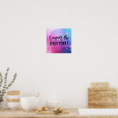 Colorful Inspirerend Quote Poster (Keuken)