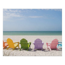 Colorful Inving Beach Chairs