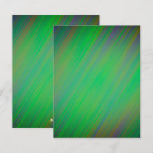 Colorful Iridescent Blank Kaart voor aanpassing