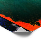 Colorful Iris Flower Poster (Hoek)