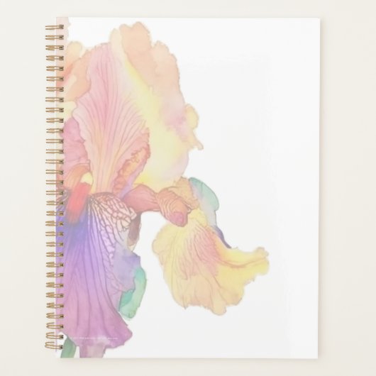 Colorful Iris Planner (Voorkant)