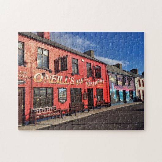 Colorful Irish Pub Puzzle Legpuzzel (Horizontaal)