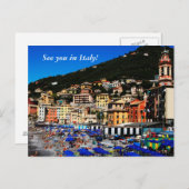 Colorful Italy Briefkaart (Voorkant / Achterkant)