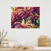 Colorful Ivy - Poster (Keuken)