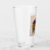 Colorful Jazz Musicians Joyful Jam Glas (Rechts)