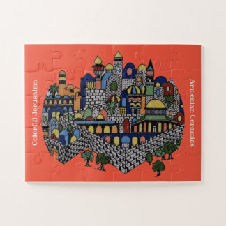 Colorful Jerusalem Legpuzzel
