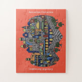 Colorful Jerusalem Legpuzzel (Verticaal)