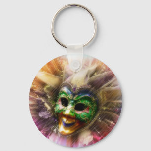 Colorful Jester Sleutelhanger