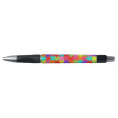Colorful Jigzaag Puzzle Pattern Pen (Voorkant)