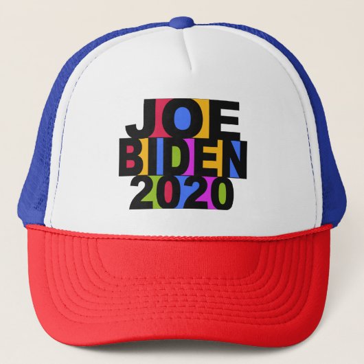 Colorful JOE BIDEN 2020 casquette (Devant)