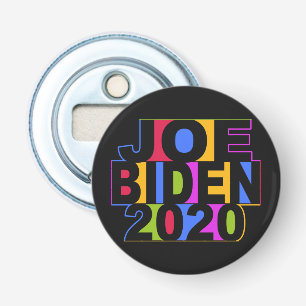 Colorful JOE BIDEN 2020 flesopening magneet Button Flesopener