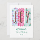 Colorful Joy Christmas Feestdagenkaart (Voorkant)