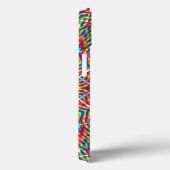 Colorful jumble Mandala Case-Mate iPhone Case (Achterkant / Rechts)