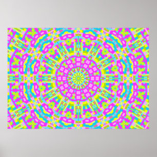Colorful Kaleidoscoop 01 Poster