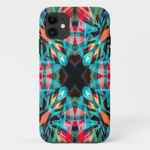 Colorful kaleidoscoop iPhone 11 hoesje