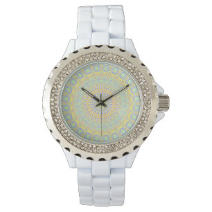 Colorful Kaleidoscoop Horloge