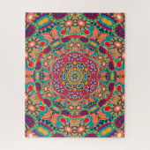 Colorful  Kaleidoscope Mandala Pattern Legpuzzel (Verticaal)