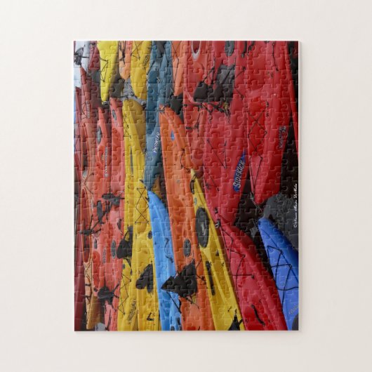 Colorful Kayak Puzzle Legpuzzel (Verticaal)