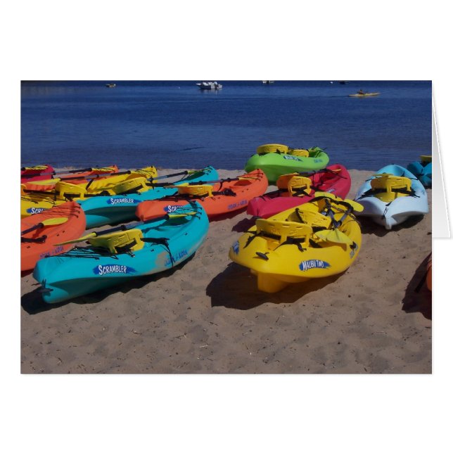 Colorful Kayaks (Voorkant Horizontaal)