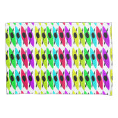 Colorful Kayaks Pillow Case Kussensloop (Voorkant)