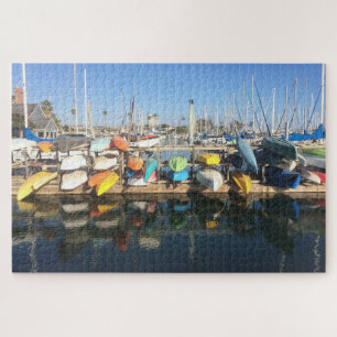 Colorful Kayaks Puzzle Legpuzzel
