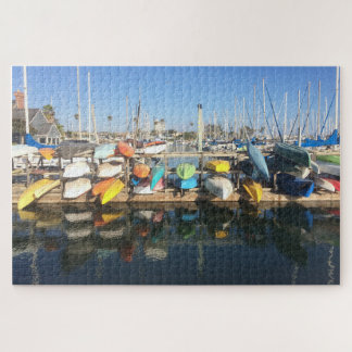 Colorful Kayaks Puzzle Legpuzzel