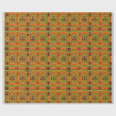 Colorful Kente Cadeaupapier (Vlak)