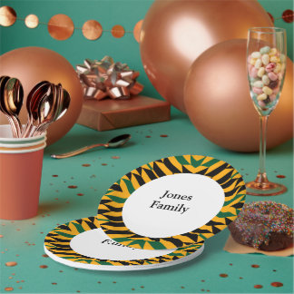 Colorful Kente Family Reunion Paper Bord