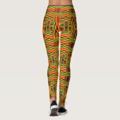 Colorful Kente Leggings (Achterkant)