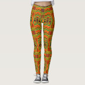 Colorful Kente Leggings (Voorkant)