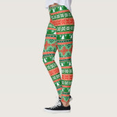 Colorful Kerstnit Leggings (Links)