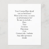 Colorful Kinder Afstuderen Kindergarten Afstuderen Flyer (Achterkant)