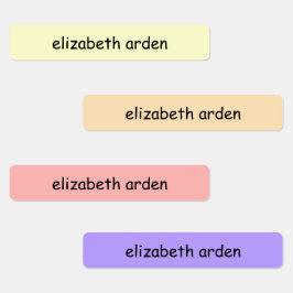 Colorful Kinder School Supplies Waterbestendige na Labels