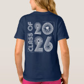 Colorful Kindergarten Class Of 2026 T-Shirt (Dos)