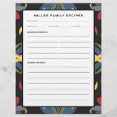 Colorful Kitchen Tegel | Pagina Multomap gezinsher (Achterkant)