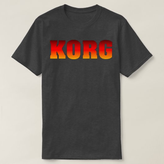Colorful Korg T-shirt (Design voorkant)