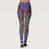 Colorful Labyrinth♥ Leggings (Achterkant)