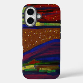  Colorful Landscape I-Phone 16 Case