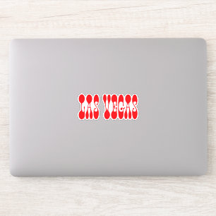 Colorful Las Vegas Sticker
