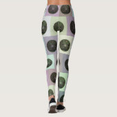 Colorful Lawn Bowls Block Art, Leggings (Achterkant)