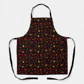 Colorful Leaf Pattern Schort (Voorkant)