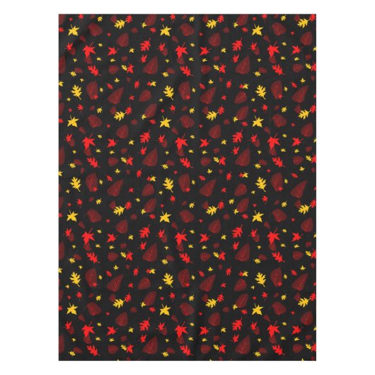 Colorful Leaf Pattern Tafelkleed (Voorkant)