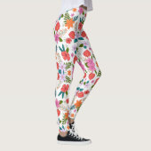 Colorful leggings featuring a vibrant floral  (Droite)